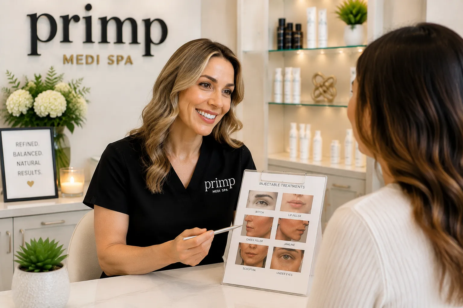 Experienced Botox and filler injector Aileen Trauger at Primp Medi Spa in Casselberry